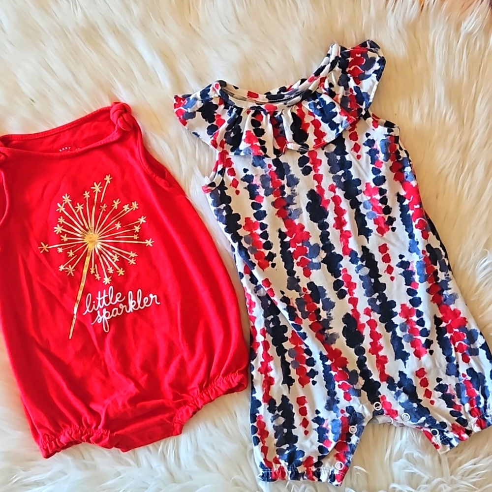 4th Of July Rompers✨️